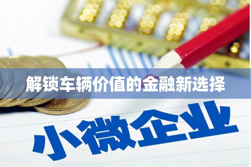 博爱解锁车辆价值的金融新选择