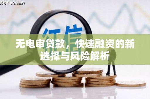 博爱无电审贷款，快速融资的新选择与风险解析